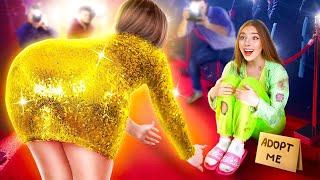 Minha Nova Mãe é Uma Superstar || Filha Pobre vs Filha Rica