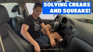 How to Fix Creaking Plastic in Your Saab 9-3!
