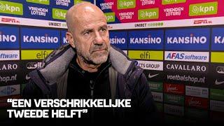  Peter BOSZ houdt het wel heel kort: "We moeten zo met de bus weg"