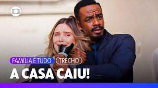 Hans é desmascarado, faz Electra de refém e acaba preso! | Família É Tudo | TV Globo