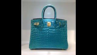 Hermes Birkin：3 perfect crocodile skins handmade!Do you feel perfect!