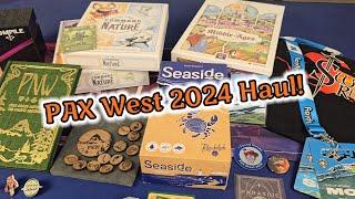 The Two Gamers show off their PAX West 2024 Haul!