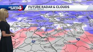 Snow and ice expected Friday in Greenville, surrounding areas