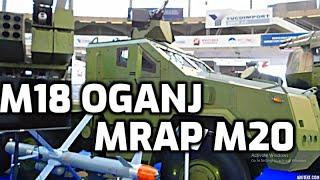 MRAP M-20 kao kao višecevni raketni sistem M18 Oganj modularni MRAP M20 like MLRS M18 Oganj Modular