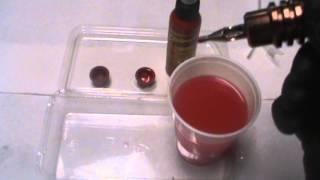 HOW TATTOO TUBE KLENZER WORKS WHEN TATTOOING USING A WASH OUT CUP #2
