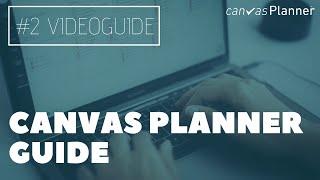 Canvas Planner Guide