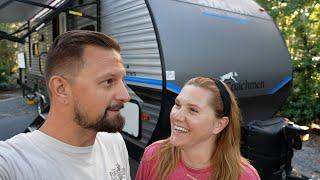 We Went RV Camping At Disney's Fort Wilderness Campground! | RV Tour, Halloween Decorations & Dinner