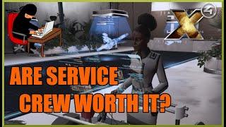 X4 Foundations: Are Service Crew Worth it? (math)