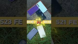 S21 FE vs S23 FE #samsungs23fe #samsungs21fe #shorts