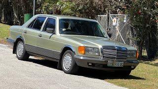 We take a 1982 Mercedes-Benz W126 380SE F.E.T. for a drive.