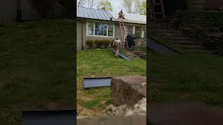 Double Lock Standing Seam Roof Install by Apex Roofing and Sheet Metal