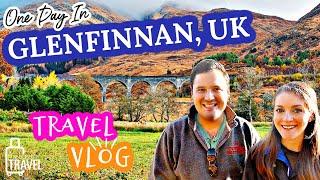 ONE DAY IN GLENFINNAN, SCOTLAND VLOG ◆ Jacobite Steam Train, Viaduct, Monument, Nature Path, & More!