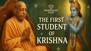 " The Very First Student of Krishna " by Śrīla Prabhupada. || The Prabhupada's Path