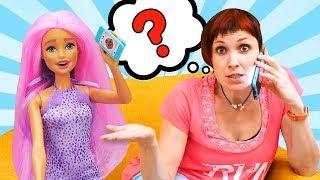 Barbie doll videos & funny kids show - New bed for a baby girl