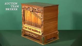 Lot 348: Paper Roll Organ by Carl Frei, Waldkirch, c. 1975