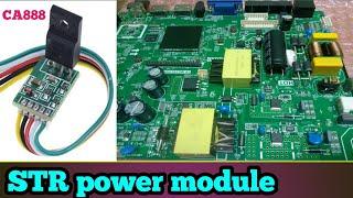 HOW TO FIX SAMSUNG LED TV POWER SUPPLY, USING STR POWER MODULE (DM0465R)