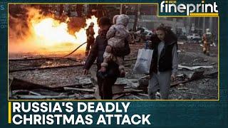 Russia-Ukraine War: 170 Russian Missiles & Drones Pound Ukraine Powergrid On Christmas | Fineprint