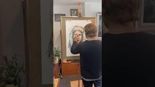 Spirit Guide 20 minute Pastel Portrait Time Lapse #drawing #portrait #art #portraitlove  #spiritart