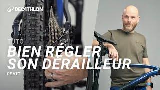 TUTORIAL - How to properly adjust your mountain bike derailleur?  I Decathlon