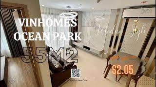 Hoàn thiện nội thất căn hộ 55m2 tòa S2.05 Vinhomes Ocean Park