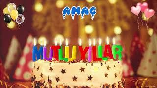 AMAÇ iyi ki doğdun – Mutlu Yıllar