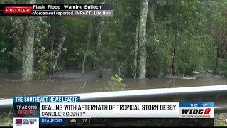 Flooding from Tropical Storm Debby continues to cause concern in Candler County