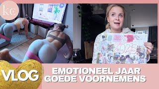 EMOTIONEEL jaar AFSLUITEN & GOEDE VOORNEMENS | Kellycaresse Momlife & Mindset VLOG