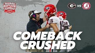 Let's talk about UGA's comeback attempt falling short vs Alabama | DawgNation Postgame