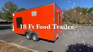 18ft Food Trailer Commercial Kitchen