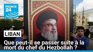 Que peut-il se passer maintenant que le chef du Hezbollah a été tué ? • FRANCE 24