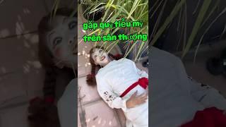 Gặp quỷ tiễu mỹ tóc xù #shorts #shortvideo #haihuoc #fun #funny #funnyvideo #comedy #cuoikhapxom