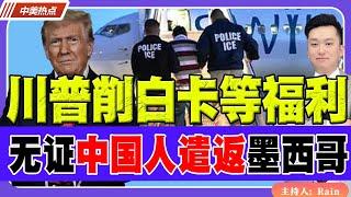 川普拟削白卡等福利！无证中国人直接遣返墨西哥！《中美热点》 第259期 Nov 20, 2024