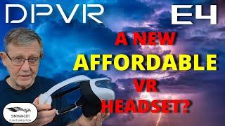 DPVR E4 VR Headset | The new affordable option for flight simulation Pilots? | Full Review