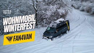 Wohnmobil winterfest machen - Checkliste für kalte Tage