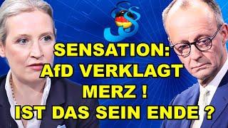 AfD VERKLAGT MERZ! Ist DAS SEIN ENDE?