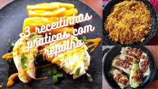 3 formas praticas,deliciosas e baratas de fazer repolho:  Ep 38