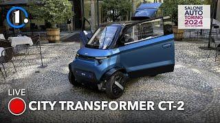 City Transformer CT-2, la piccola auto da città che si allarga