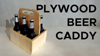 Plywood Beer Caddy