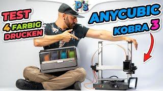 ANYCUBIC KOBRA 3 Combo mit Wechselsystem - TEST / REVIEW