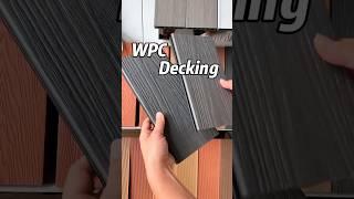 WPC decking #diy #wpcdoordesign #installation #wood #wpvc #woodworking #wpc #construction #wpcpanel