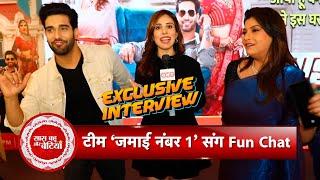 Exclusive Fun Segment with Abhishek Malik, Papia Sengupta & Simaran Kaur | Jamai No 1 | SBB