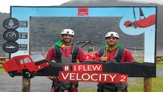 Zip World Velocity 2 Worlds Fastest Zip line 100+MPH (Wales, UK)