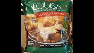 Louisa Toasted Four Cheese Ravioli Review