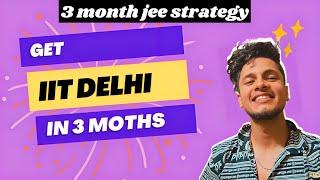 3month JEE Strategy (Intellectual)