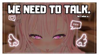 【TALKING】WE NEED TO TALK. | Tennyo Yui 【EN VTUBER】