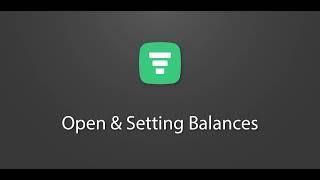 Trackdesk Tutorial - Open and Settling Balances