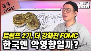 [공개 LIVE] 24년11월8일 / 트럼프 2기, 더 강해진 FOMC / 한국엔 악영향일까?