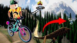 THE MEGA RAMP OF DOOM! (Descenders)