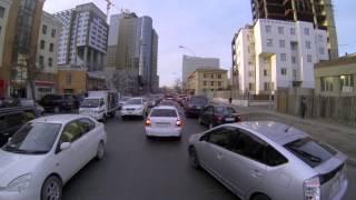 UBean to Grand Khan Irish Pub on BMW650GS-ulaanbaatar traffic & tour-bluesky HiRes