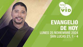 El evangelio de hoy Lunes 25 Noviembre de 2024  #LectioDivina #TeleVID